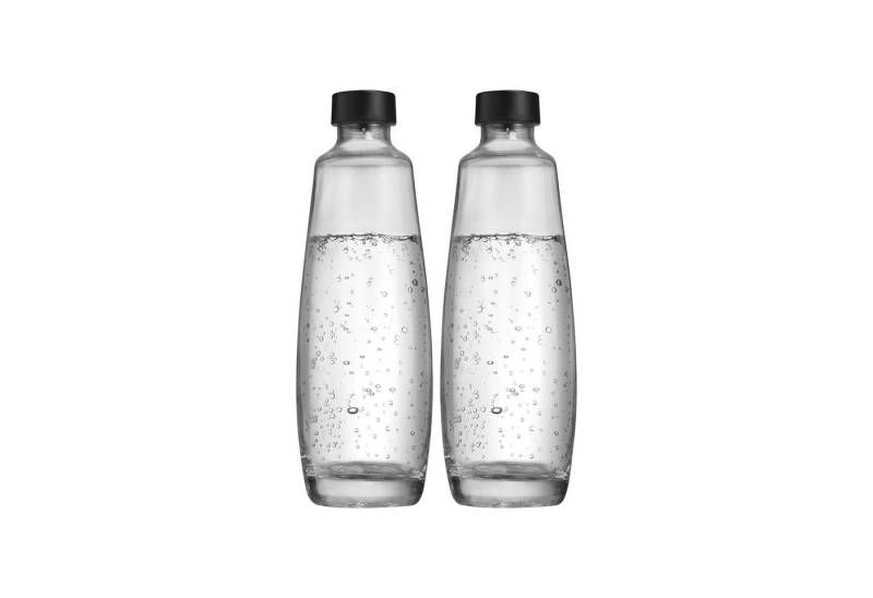 SodaStream Wassersprudler Flasche SODASTREAM Glaskaraffe Duo, 1 L, 2 Stück von SodaStream