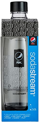 sodastream 3000841 Flasche, PET, schwarz von SodaStream