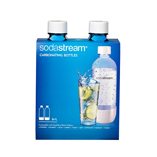 sodastream 1042211010 Kohlensäureflasche, Kunststoff, Weiß von SodaStream