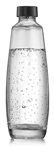 Sodastream Glaskaraffe für Duo-Sprudelwasserbereiter, klare, spülmaschinenfeste Glasflasche, 1 l von SodaStream