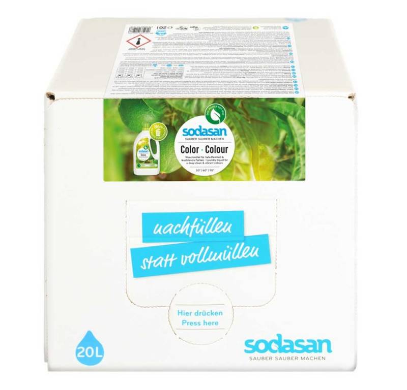 Sodasan Color Waschmittel flüssig - Limette 20L Colorwaschmittel von Sodasan
