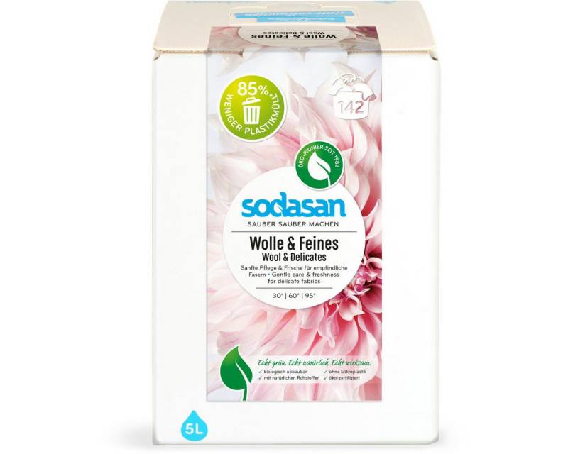 Sodasan SODASAN Wolle- u. Feinwaschmittel 5 Liter Colorwaschmittel von Sodasan