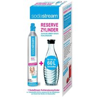 Reservezylinder + Glaskaraffe 60l schwarz - Sodastream von Sodastream