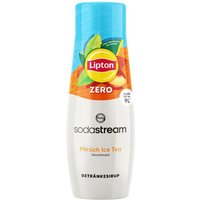Sodastream - Sirup Lipton Pfirsich zero Ice Tea 440 ml Getränkesirup Konzentrat von Sodastream