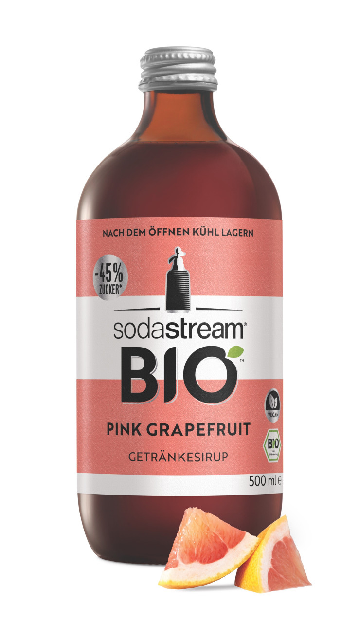 Sodastream Bio Sirup Pink Grapefruit 500 ml von Sodastream