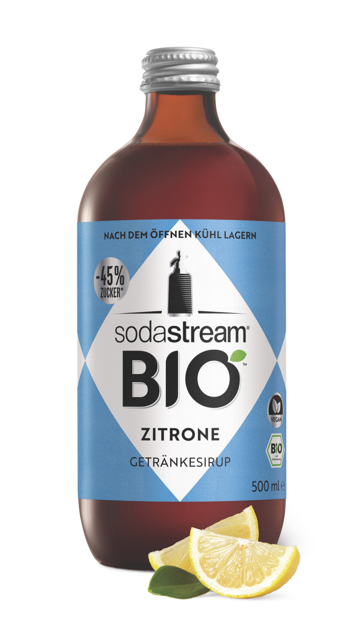 Sodastream Bio Sirup Zitrone 500 ml von Sodastream