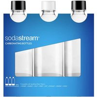 Sodastream PET-Flasche Carbonating Bottless 3x 1l Schwarz, Weiß von Sodastream