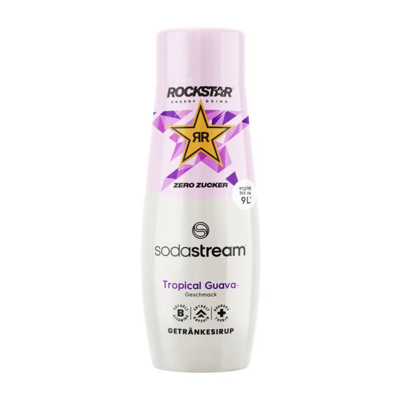 Sodastream Sirup Rockstar Tropical Guava Zero 440 ml ohne Zucker von Sodastream