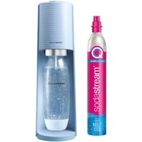 Sodastream - Wassersprudler + 1 l flasche + 1 zylinder – pastellblau 1012811333 von Sodastream