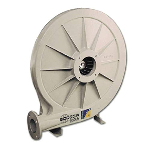 Hochdruck-Zentrifugalventilator, Modell CA-148-2T-0,75/Atex, 48 cm Turbine, 2710 U/min, max. Durchflussmenge 400 m3/h, 56,3 x 30,85 x 63,9 cm (Referenz: 1010178) von Sodeca