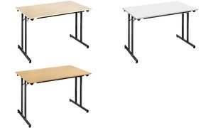 SODEMATUB TPMU126GN Klapptisch 1.200 x 600 mm, grau/schwarz von Sodematub