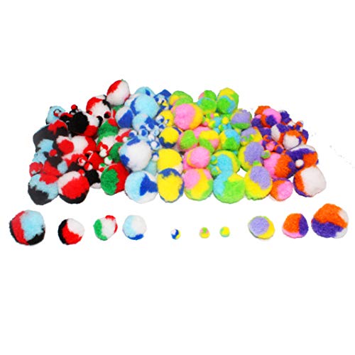 Sodertex LOOLIPO – Pompons – Dreifarbig – 200 Pompons – Ø 1 – 3,5 cm – Bastelmaterial – Pompons – Basteln – Basteln – L793919 Sodertex LOOLIPO – Pompons – Dreifarbig – 200 Pompons – Ø 1 – 3,5 cm – Bastelmaterial – Pompons – Basteln – Basteln – L793919 von Sodertex