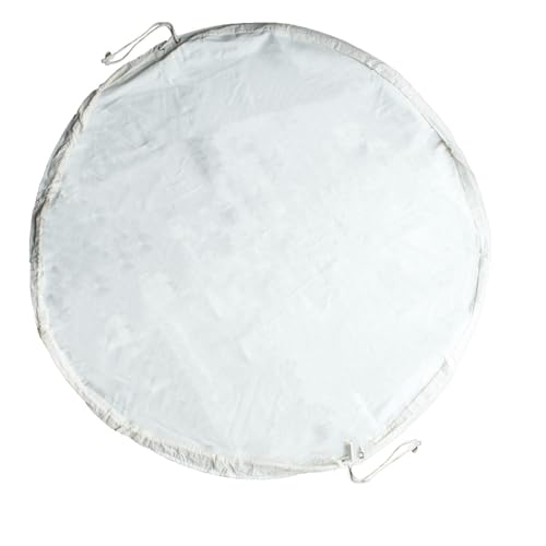 Sodertex Spielmatte und Aufbewahrungstasche, 2-in-1, Durchmesser: 140 cm, 1 Stück, Farbe: Weiß von Sodertex