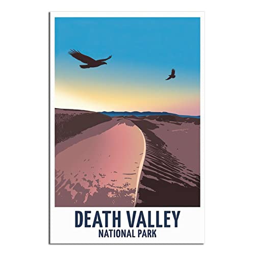 Death Valley Vintage National Park Poster Modern Office Family Schlafzimmer Wanddekoration Poster Geschenk von Sodolike