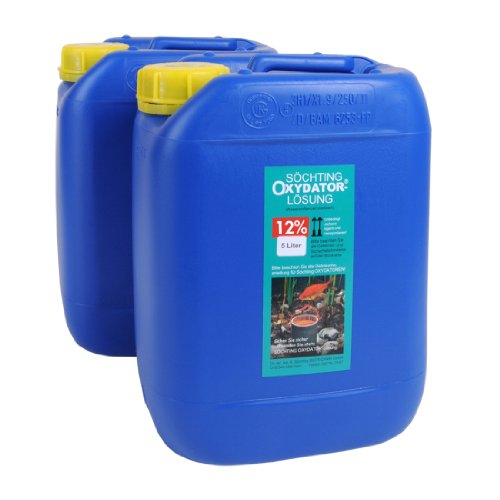 10 Liter Söchting Maxi-Oxydator Lösung 12%, 2 x 5 Liter Nachfüllpack von Söchting Biotechnik