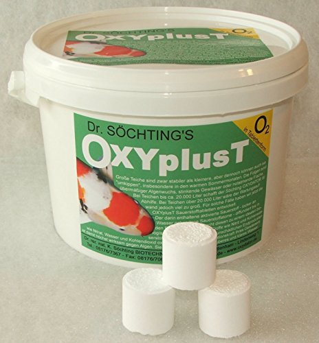 Söchting OXYplusT 4kg für ca. 50000 Liter, Sauerstoff für den Gartenteich von Söchting Biotechnik