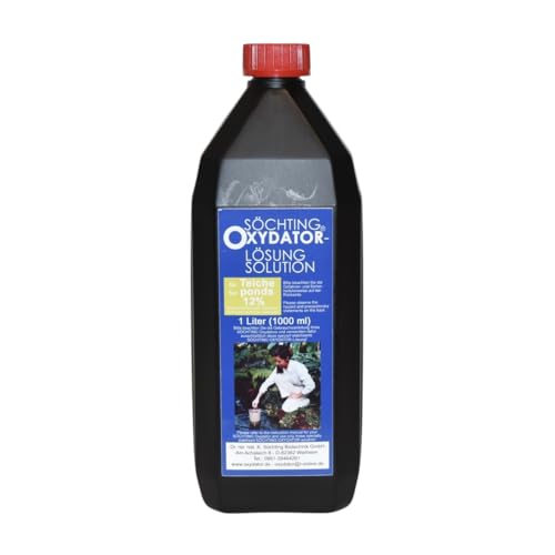 Söchting Oxydator Lösung 12% – 1 L Nachfüllflasche | Wasserstoffperoxid H₂O₂ für Teiche | Sauerstoffversorgung & Wasserpflege von Söchting Biotechnik