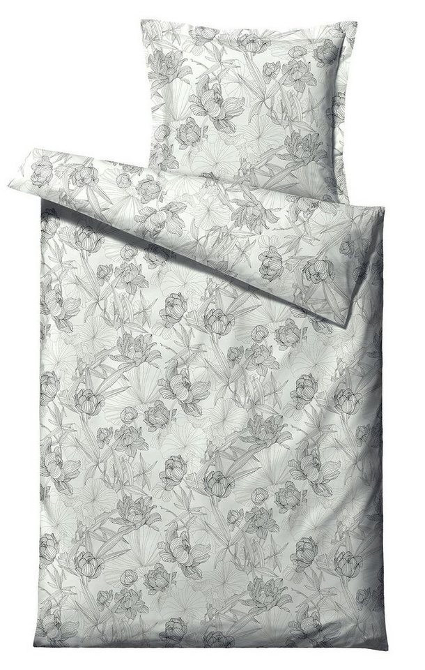 Södahl Bettwäsche Foliage (Satin) 155x220 cm / 80x80 cm von Södahl