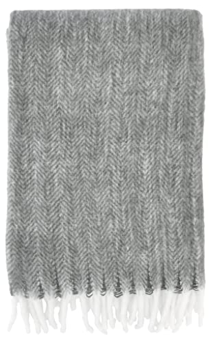 Södahl Brushed Decke aus 100% Acryl, 150 x 200 cm, Ash von Södahl