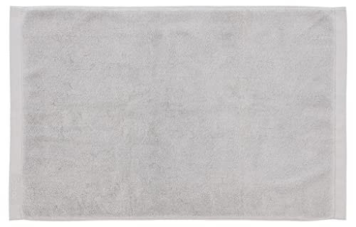 Södahl Comfort Organic Badematte aus 100% Bio-Baumwollfrottee, 50x80 cm, Hellgrau von Södahl