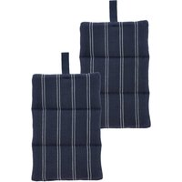 Södahl - Harmony Topflappen, 15 x 23 cm, navy blue (2er-Set) von Södahl