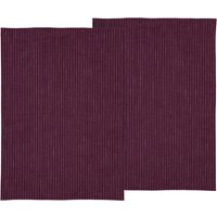 Södahl - Line Geschirrtuch, 50 x 70 cm, lila (2er-Set) von Södahl
