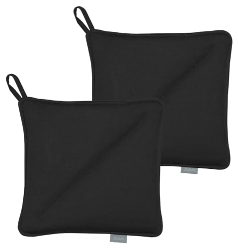 Södahl Soft Black Topflappen 20x20 cm Set 2-TLG. Södahl Soft Black Topflappen 20x20 cm Set 2-TLG. von Södahl