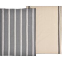 Södahl - Soft Tools Geschirrtuch, 50 x 70 cm, grau (2er-Set) von Södahl