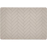 Södahl - Tiles Tischset 33 x 48 cm, beige von Södahl