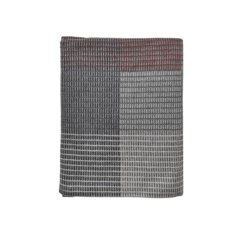 Södahl Wohndecke kariert terracotta 170x130cm Södahl Wohndecke kariert terracotta 170x130cm von Södahl