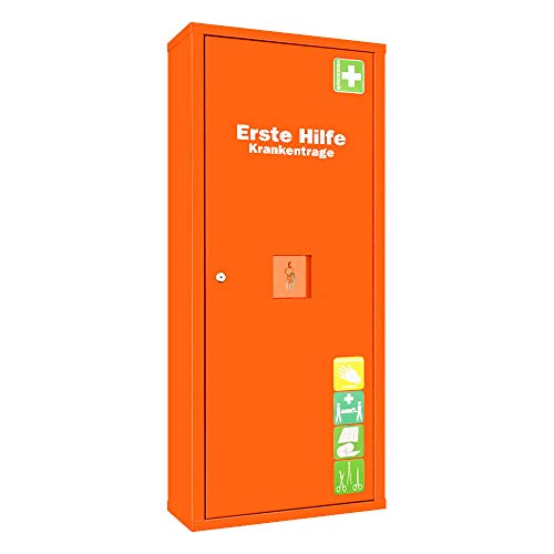 SÖHNGEN Anbauschrank SAFE für Erste-Hilfe-Material, orange, 49 x 20 x 112 cm aus Stahl, Art.-Nr. 502022 von Söhngen