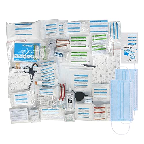 SÖHNGEN Erste-Hilfe-Nachfüllset für Erste-Hilfe-Koffer Labor & Chemie, Art.-Nr. 360006 | Erste Hilfe Füllung | Nachfüllpack von Söhngen