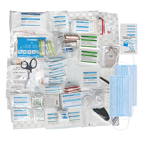 SÖHNGEN Erste-Hilfe-Nachfüllset für Erste-Hilfe-Koffer Verwaltung, Art.-Nr. 360010 | Erste Hilfe Füllung | Nachfüllpack von Söhngen