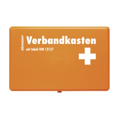 Verbandkasten KIEL, Kunststoff DIN EN 13157orange von Söhngen