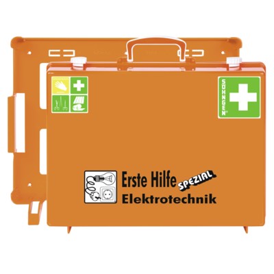 Verbandkoffer SPEZIAL MT-CD Elektrotechnik, orange von Söhngen