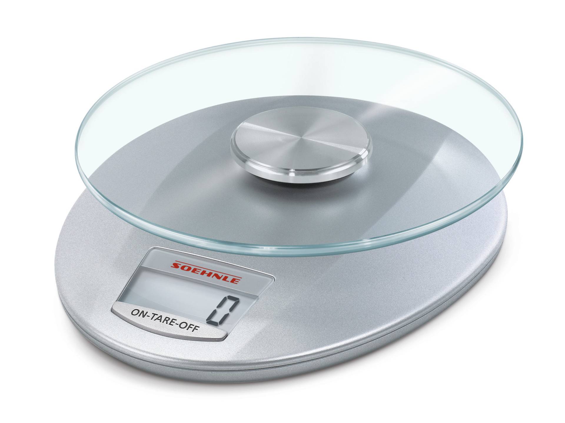 Soehnle Digitale Küchenwaage Roma Silver aus Glas von Soehnle