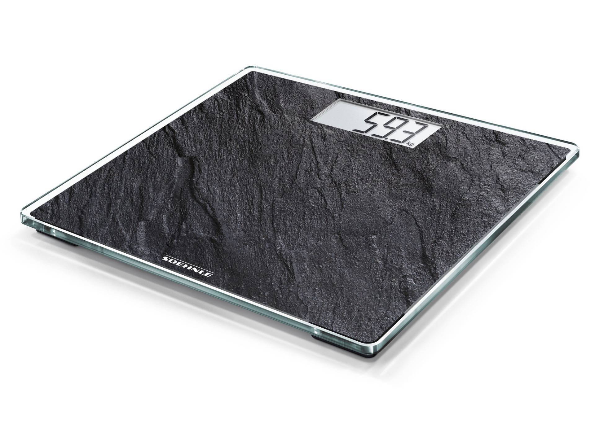 Soehnle Digitale Personenwaage Style Sense Compact 300 Slate aus Glas von Soehnle