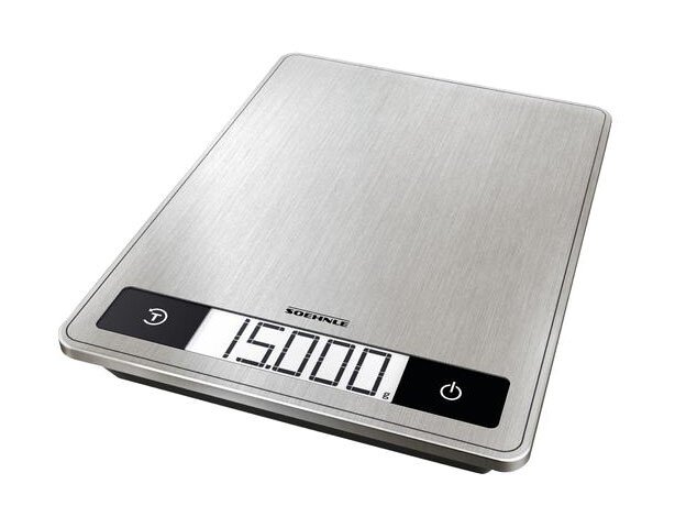 Küchenwaage 15,0 kg Page Profi 200 edelstahl von Soehnle