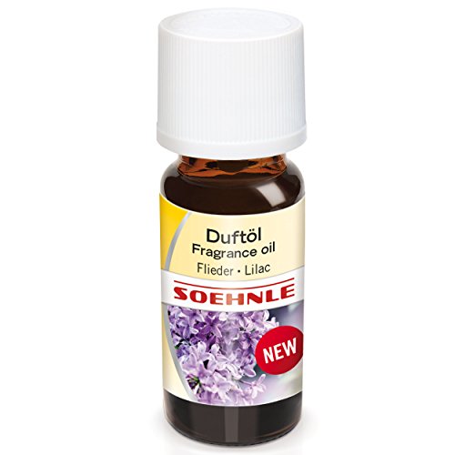 Soehnle Parfümöl Flieder, Ätherische Öle für die Verwendung im Aroma Diffuser, Duftöl für die Raumbeduftung, Aroma Öl mit lieblichem, beruhigenden Duft, 10 ml von Soehnle