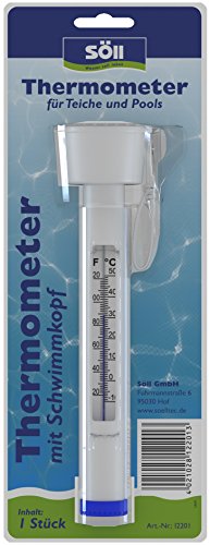 Söll 81893 Thermometer - zur Temperaturmessung in Pools und Teichen von Söll