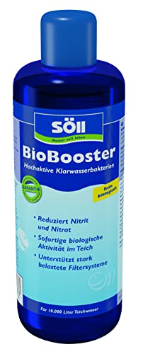 Söll 83698 BioBooster 500 ml - biologischer Teichwasseraufbereiter, hochaktive Klarwasserbakterien reduzieren Nitrit und Nitrat im Gartenteich Fischteich Schwimmteich Söll 83698 BioBooster 500 ml - biologischer Teichwasseraufbereiter, hochaktive Klarwasserbakterien reduzieren Nitrit und Nitrat im Gartenteich Fischteich Schwimmteich von Söll