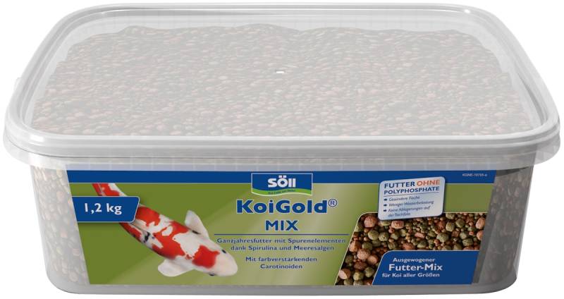 Söll Fischfutter KoiGold® Mix 1 kg von Söll