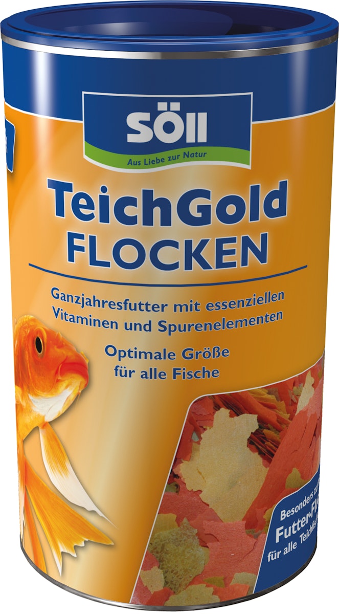 Söll Fischfutter TEICH-GOLD Flocken 100 g von Söll