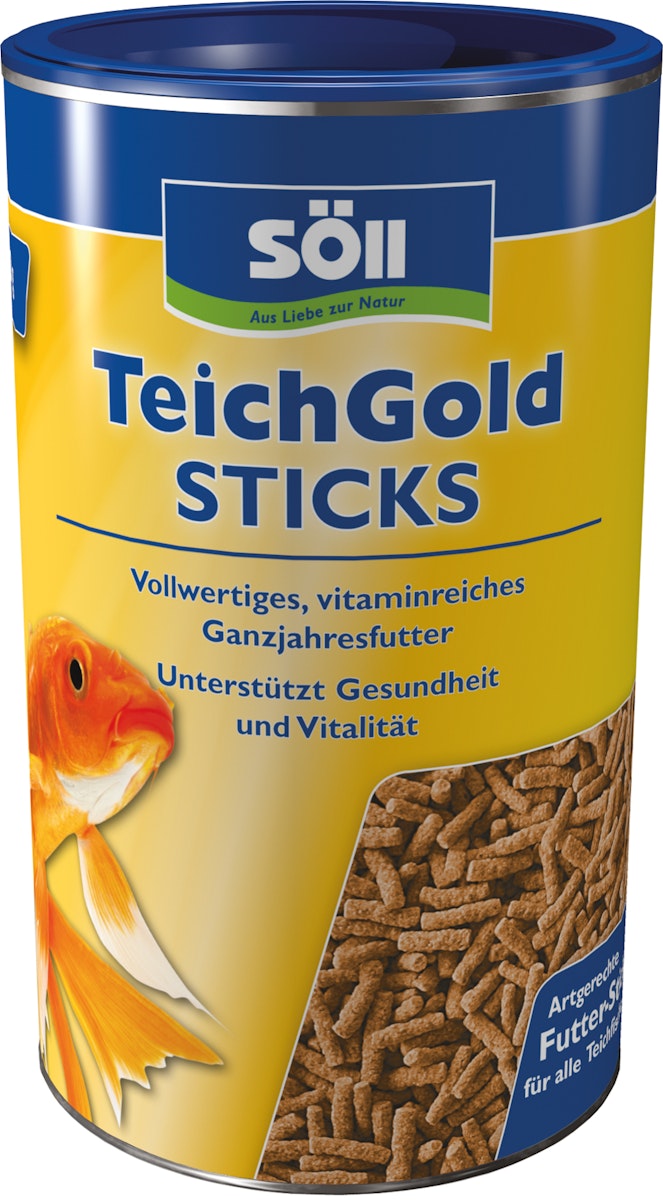Söll Fischfutter TEICH-GOLD Futter-Sticks 125 g von Söll