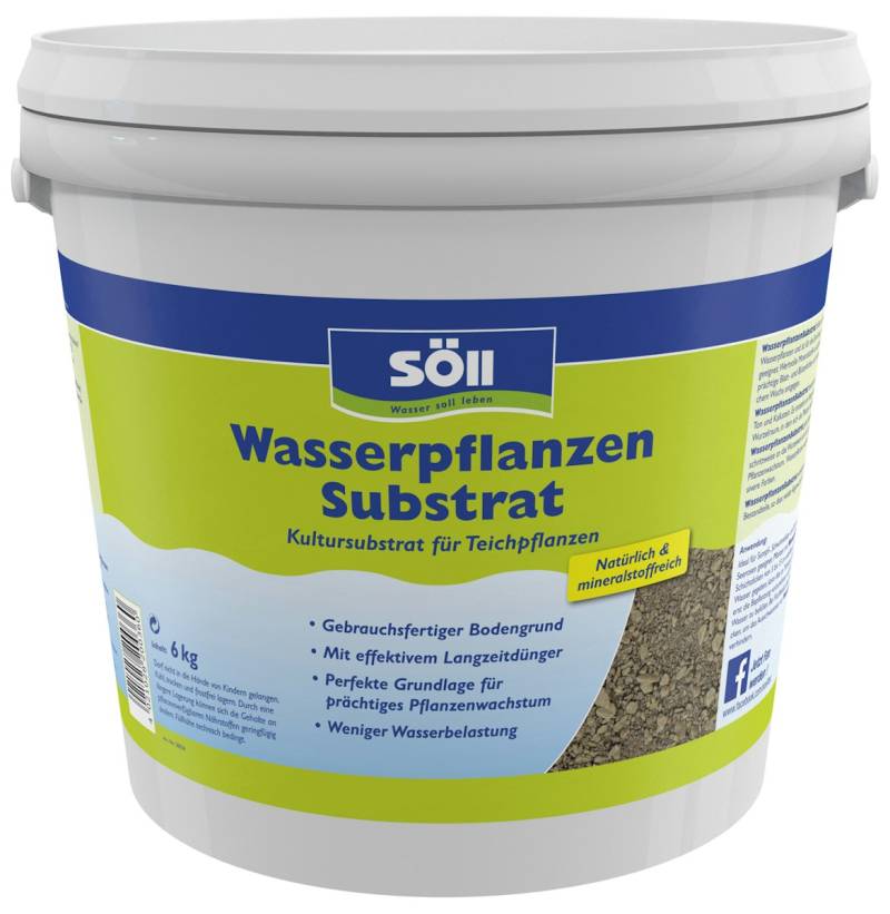 Söll WasserpflanzenSubstrat 6 kg von Söll