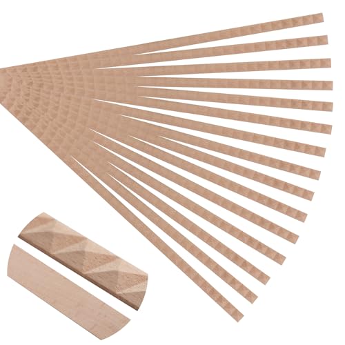 Soengsau Pyramidenverzierungen aus unlackiertem Holz, 40 cm, einfach zu bemalen, niedliche dekorative Formteile, Bastelarbeiten, für Möbelrahmen, Spiegelkanten, Wände, Türen, Schränke, Kommoden Soengsau Pyramidenverzierungen aus unlackiertem Holz, 40 cm, einfach zu bemalen, niedliche dekorative Formteile, Bastelarbeiten, für Möbelrahmen, Spiegelkanten, Wände, Türen, Schränke, Kommoden von Soengsau