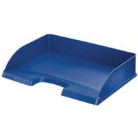 Leitz Briefablage Standard Plus 52180035 DIN A4 quer PS blau von Leitz