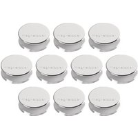 Magnetoplan Ergo-Magnete, large, silber, Pack a 10 Stück von Soennecken