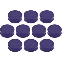Magnetoplan Ergo-Magnete, large, violett, Pack a 10 Stück Magnetoplan Ergo-Magnete, large, violett, Pack a 10 Stück von Soennecken