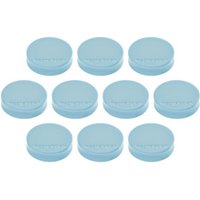 Magnetoplan Ergo-Magnete, medium, Babyblau, Pack a 10 Stück Magnetoplan Ergo-Magnete, medium, Babyblau, Pack a 10 Stück von Soennecken